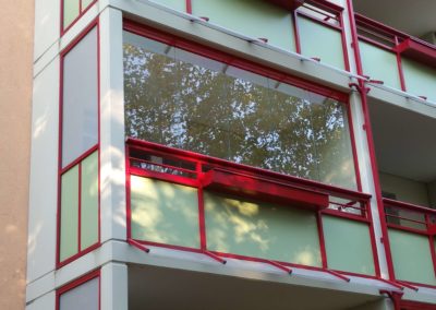 Zabudowany balkon w systemie COVER GLASS Poczdam, Niemcy